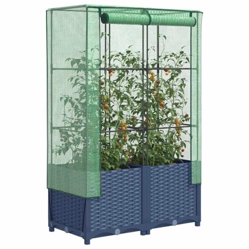 GCHDHAPB Hochbeet mit Gewächshausabdeckung Rattanoptik 80x40x138 cm Haus & Garten Rasen & Garten Gartenarbeit Töpfe & Pflanzgefäße GCHDHAPB Hochbeet mit Gewächshausabdeckung Rattanoptik 80x40x138 cm Haus & Garten Rasen & Garten Gartenarbeit Töpfe & Pflanzgefäße von GCHDHAPB