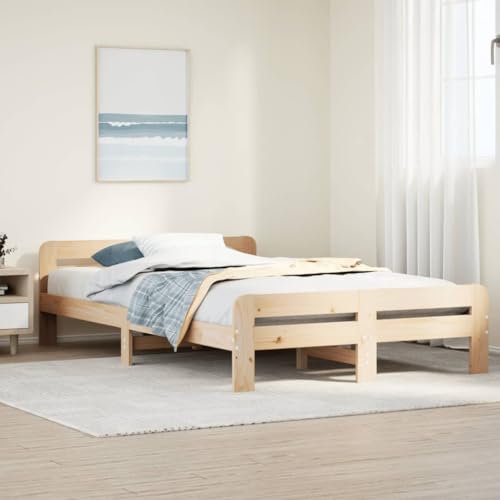 GCHDHAPB Home-Beds & Accessories,Betten & Bettrahmen,Bettgestell ohne Matratze 120x200 cm Massivholz Kiefer GCHDHAPB Home-Beds & Accessories,Betten & Bettrahmen,Bettgestell ohne Matratze 120x200 cm Massivholz Kiefer von GCHDHAPB