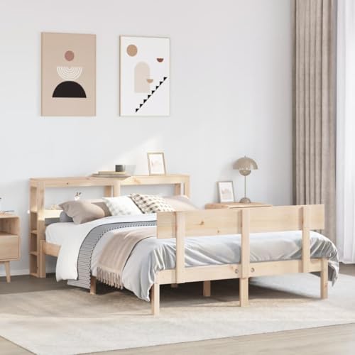 GCHDHAPB Home-Beds & Accessories,Betten & Bettrahmen,Bettgestell ohne Matratze 160x200 cm Massivholz Kiefer GCHDHAPB Home-Beds & Accessories,Betten & Bettrahmen,Bettgestell ohne Matratze 160x200 cm Massivholz Kiefer von GCHDHAPB