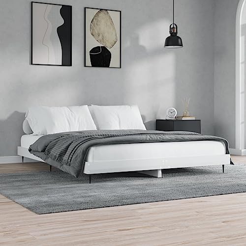 GCHDHAPB Home-Beds & Accessories,Betten & Bettrahmen,Bettrahmen ohne Matratze Hochglanz Weiß 140x200 cm GCHDHAPB Home-Beds & Accessories,Betten & Bettrahmen,Bettrahmen ohne Matratze Hochglanz Weiß 140x200 cm von GCHDHAPB