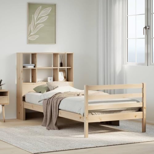 GCHDHAPB Home-Beds & Accessories,Betten & Bettrahmen,Bücherregal Bett ohne Matratze 100x200 cm Massivholz Kiefer GCHDHAPB Home-Beds & Accessories,Betten & Bettrahmen,Bücherregal Bett ohne Matratze 100x200 cm Massivholz Kiefer von GCHDHAPB