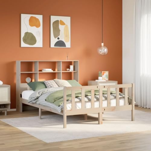 GCHDHAPB Home-Beds & Accessories,Betten & Bettrahmen,Bücherregal Bett ohne Matratze 140x190 cm Massivholz Kiefer GCHDHAPB Home-Beds & Accessories,Betten & Bettrahmen,Bücherregal Bett ohne Matratze 140x190 cm Massivholz Kiefer von GCHDHAPB