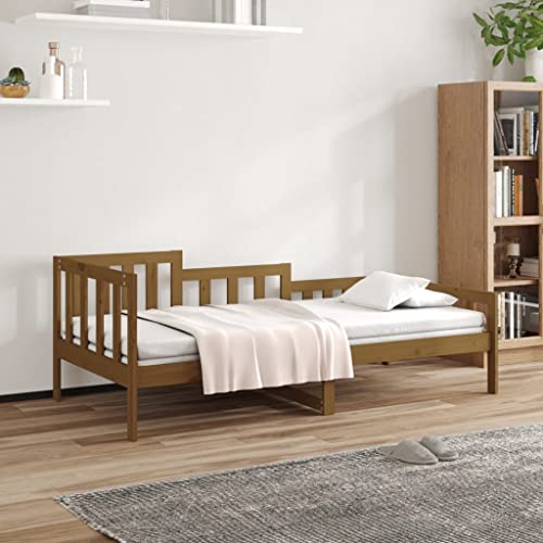 GCHDHAPB Home-Beds & Accessories,Betten & Bettrahmen,Tagesbett ohne Matratze Honigbraun 80x200 cm Massivholz Kiefer GCHDHAPB Home-Beds & Accessories,Betten & Bettrahmen,Tagesbett ohne Matratze Honigbraun 80x200 cm Massivholz Kiefer von GCHDHAPB