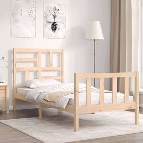 GCHDHAPB Home Betten und Zubehör, Betten und Bettrahmen, Bettgestell ohne Matratze, kleines Einzelbett aus massivem Kiefernholz GCHDHAPB Home Betten und Zubehör, Betten und Bettrahmen, Bettgestell ohne Matratze, kleines Einzelbett aus massivem Kiefernholz von GCHDHAPB