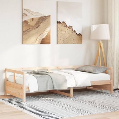 GCHDHAPB Home-Betten und Zubehör, Betten und Bettrahmen, Tagesbett ohne Matratze, Kiefer massiv natur, 90 x 190 cm GCHDHAPB Home-Betten und Zubehör, Betten und Bettrahmen, Tagesbett ohne Matratze, Kiefer massiv natur, 90 x 190 cm von GCHDHAPB