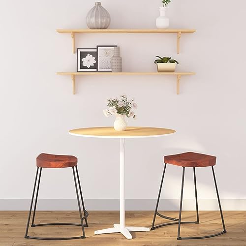 GCHDHAPB Home-Chairs,Table & Barhocker,Gavin Barhocker,2 Stück 45x38x53cm Massivholz Mango von GCHDHAPB