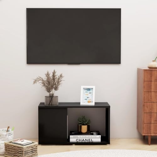 GCHDHAPB Home Entertainment Center & TV-Stand, TV-Unterschrank schwarz 60 x 24 x 32 cm Ingenieurholz GCHDHAPB Home Entertainment Center & TV-Stand, TV-Unterschrank schwarz 60 x 24 x 32 cm Ingenieurholz von GCHDHAPB