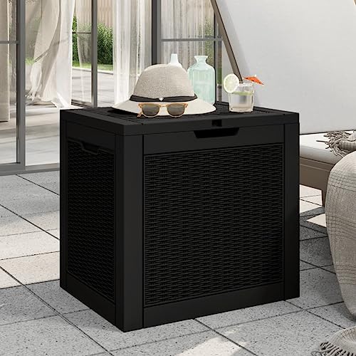 GCHDHAPB Home-Outdoor Home-Outdoor Aufbewahrungsbox für Garten, schwarz, 55,5 x 43 x 53 cm, Polypropylen GCHDHAPB Home-Outdoor Home-Outdoor Aufbewahrungsbox für Garten, schwarz, 55,5 x 43 x 53 cm, Polypropylen von GCHDHAPB