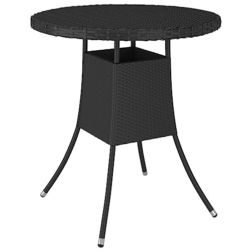 GCHDHAPB Home-Outdoor Home-Outdoor Tische, Gartentisch, schwarz, 70 x 70 x 73 cm, Polyrattan GCHDHAPB Home-Outdoor Home-Outdoor Tische, Gartentisch, schwarz, 70 x 70 x 73 cm, Polyrattan von GCHDHAPB