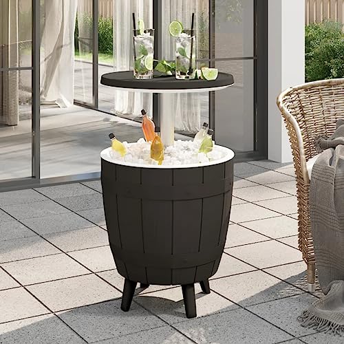 GCHDHAPB Home-Outdoor Home-Outdoor Tische 3-in-1 Eiskühltisch Schwarz Polypropylen GCHDHAPB Home-Outdoor Home-Outdoor Tische 3-in-1 Eiskühltisch Schwarz Polypropylen von GCHDHAPB
