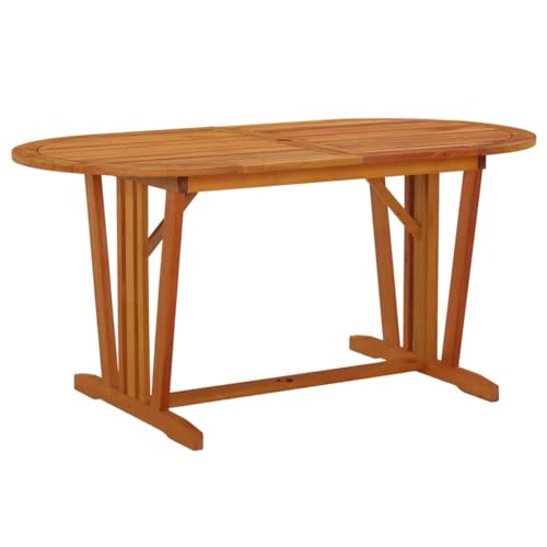 GCHDHAPB Home-Outdoor Home-Outdoor Tische Gartentisch 160x85x75cm Massivholz Eukalyptus von GCHDHAPB