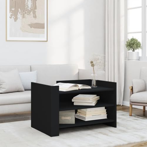 GCHDHAPB Home-Tische, Akzenttische, Couchtische, Couchtisch, Schwarz, 80 x 50 x 50 cm, Holzwerkstoff GCHDHAPB Home-Tische, Akzenttische, Couchtische, Couchtisch, Schwarz, 80 x 50 x 50 cm, Holzwerkstoff von GCHDHAPB