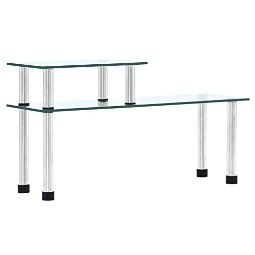 GCHDHAPB Küchenregal transparent 45x16x26cm gehärtetes Glas von GCHDHAPB