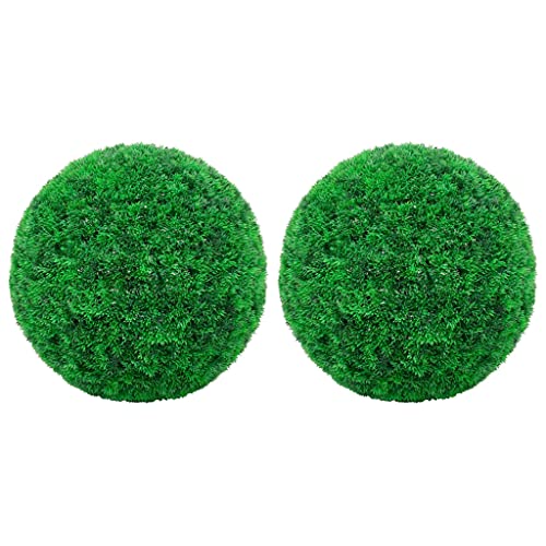 GCHDHAPB Künstliche Buchsbaumkugeln, 2 Stück, 45 cm, Heim- und Gartendekoration, künstliche Flora GCHDHAPB Künstliche Buchsbaumkugeln, 2 Stück, 45 cm, Heim- und Gartendekoration, künstliche Flora von GCHDHAPB