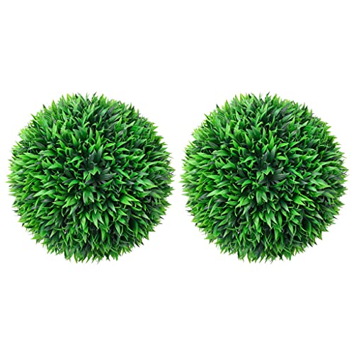 GCHDHAPB Künstliche Buchsbaumkugeln, 2 Stück, 47 cm, Heim- und Gartendekoration, künstliche Flora GCHDHAPB Künstliche Buchsbaumkugeln, 2 Stück, 47 cm, Heim- und Gartendekoration, künstliche Flora von GCHDHAPB