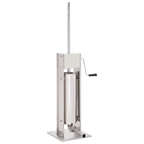 GCHDHAPB Manuelle Wurstfüller Silber 7 L Edelstahl Haus & Garten Küche & Esszimmer Küchengeräte von GCHDHAPB