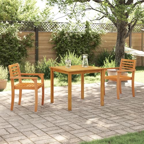 GCHDHAPB Möbel, Sets, 3-teiliges Garten-Ess-Set aus Akazienholz GCHDHAPB Möbel, Sets, 3-teiliges Garten-Ess-Set aus Akazienholz von GCHDHAPB