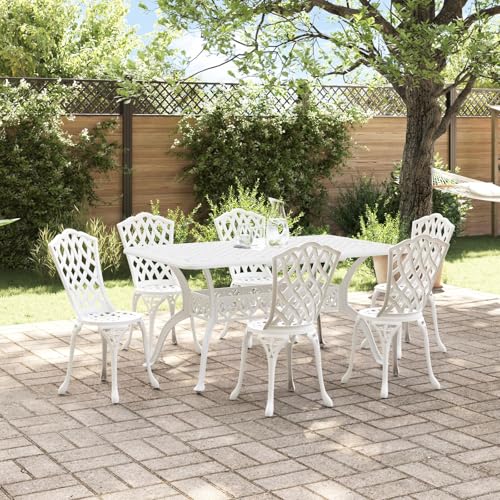 GCHDHAPB Möbel, Sets, 4er Set, weiß, Aluguss, 150 x 90 x 72 cm von GCHDHAPB