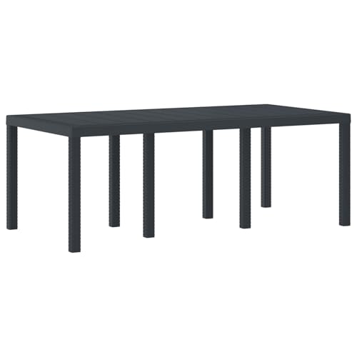 GCHDHAPB Möbel, Sets, 9-teiliges Garten-Ess-Set mit Kissen, anthrazit, Polyrattan GCHDHAPB Möbel, Sets, 9-teiliges Garten-Ess-Set mit Kissen, anthrazit, Polyrattan von GCHDHAPB