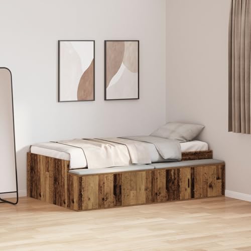 GCHDHAPB Möbel, Sitzgelegenheiten: Sofas, Stühle, Bänke, Hocker, Ottomane und Teile, Bettgestell aus altem Holz, 90 x 200 cm GCHDHAPB Möbel, Sitzgelegenheiten: Sofas, Stühle, Bänke, Hocker, Ottomane und Teile, Bettgestell aus altem Holz, 90 x 200 cm von GCHDHAPB