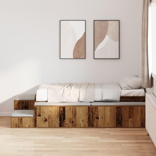 GCHDHAPB Möbel,Sets,Stauraumbett Altholz Massivholz Altholz 90x190cm GCHDHAPB Möbel,Sets,Stauraumbett Altholz Massivholz Altholz 90x190cm von GCHDHAPB