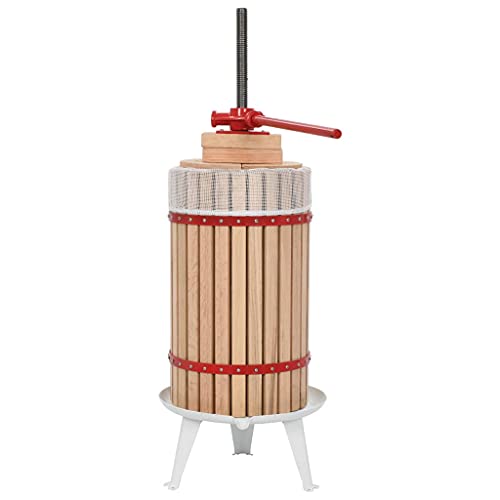 GCHDHAPB Obst- und Weinpresse mit Stoffbeutel 30L Eichenholz GCHDHAPB Obst- und Weinpresse mit Stoffbeutel 30L Eichenholz von GCHDHAPB