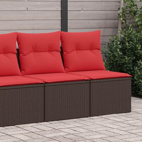 GCHDHAPB Outdoor Möbel Sets - 2-teiliges Gartensofa-Set mit Kissen braun Polyrattan Akazie GCHDHAPB Outdoor Möbel Sets - 2-teiliges Gartensofa-Set mit Kissen braun Polyrattan Akazie von GCHDHAPB