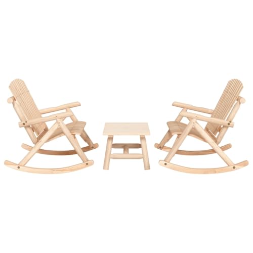 GCHDHAPB Outdoor Möbel Sets - 3-teiliges Garten-Lounge-Set Massivholz Fichte GCHDHAPB Outdoor Möbel Sets - 3-teiliges Garten-Lounge-Set Massivholz Fichte von GCHDHAPB