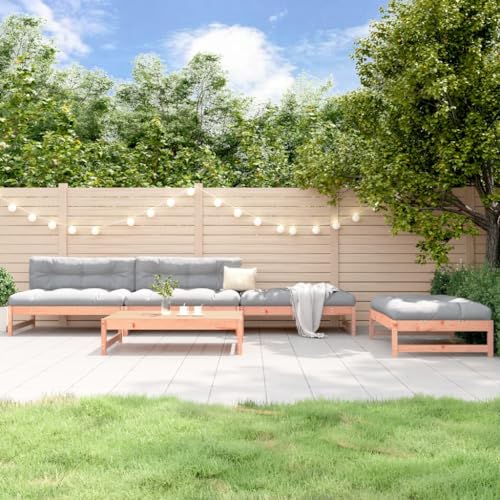 GCHDHAPB Outdoor Möbel Sets - 5-teiliges Garten-Lounge-Set Massivholz Douglas von GCHDHAPB
