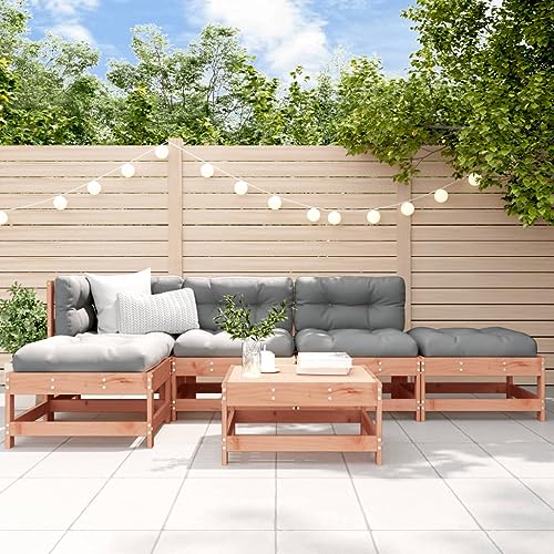 GCHDHAPB Outdoor Möbel Sets - 6-teiliges Garten-Lounge-Set Massivholz Douglas GCHDHAPB Outdoor Möbel Sets - 6-teiliges Garten-Lounge-Set Massivholz Douglas von GCHDHAPB