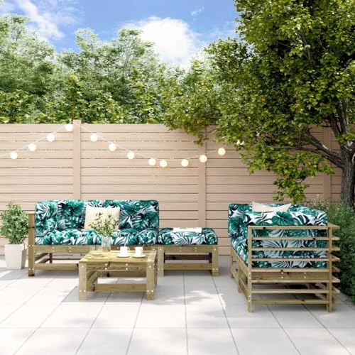 GCHDHAPB Outdoor Möbel Sets - 6-teiliges Garten-Lounge-Set imprägniertes Holz Kiefer GCHDHAPB Outdoor Möbel Sets - 6-teiliges Garten-Lounge-Set imprägniertes Holz Kiefer von GCHDHAPB