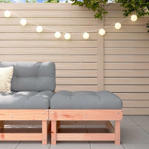GCHDHAPB Outdoor-Sitzgelegenheit, Garten-Fußhocker mit Kissen, Massivholz, Douglas GCHDHAPB Outdoor-Sitzgelegenheit, Garten-Fußhocker mit Kissen, Massivholz, Douglas von GCHDHAPB