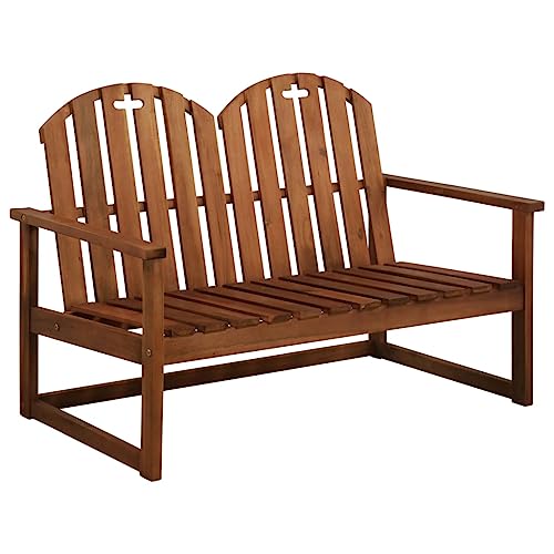 GCHDHAPB Outdoor Sitzgelegenheit Outdoor Bänke Gartenbank 110 cm Akazienholz massiv von GCHDHAPB