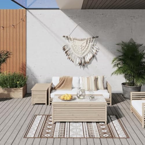 GCHDHAPB Outdoor-Teppich, Braun und Weiß, 80 x 150 cm, wendbares Design, Haus & Garten, Rasen & Garten, Outdoor, Wohnen, Outdoor-Teppiche GCHDHAPB Outdoor-Teppich, Braun und Weiß, 80 x 150 cm, wendbares Design, Haus & Garten, Rasen & Garten, Outdoor, Wohnen, Outdoor-Teppiche von GCHDHAPB