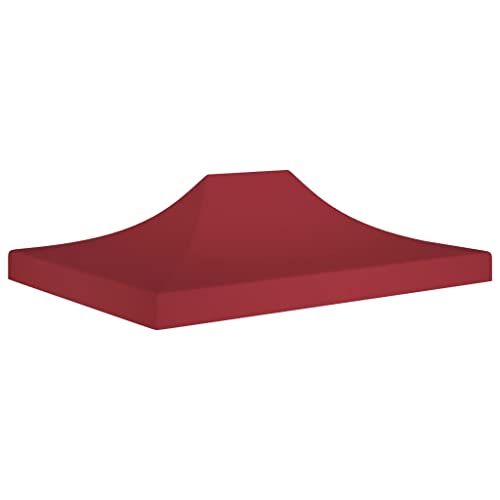 GCHDHAPB Partyzelt Dach 4x3m Burgund 270g/m² von GCHDHAPB