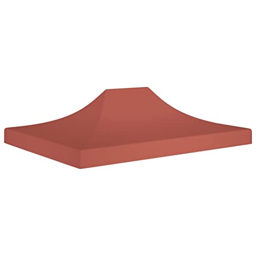 GCHDHAPB Partyzelt Dach 4x3m Terrakotta 270g/m² GCHDHAPB Partyzelt Dach 4x3m Terrakotta 270g/m² von GCHDHAPB