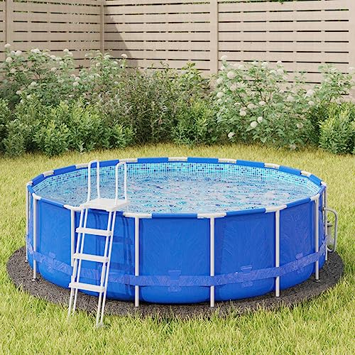 GCHDHAPB Pool-Bodentuch hellgrau Ø306 cm Polyester Geotextil von GCHDHAPB
