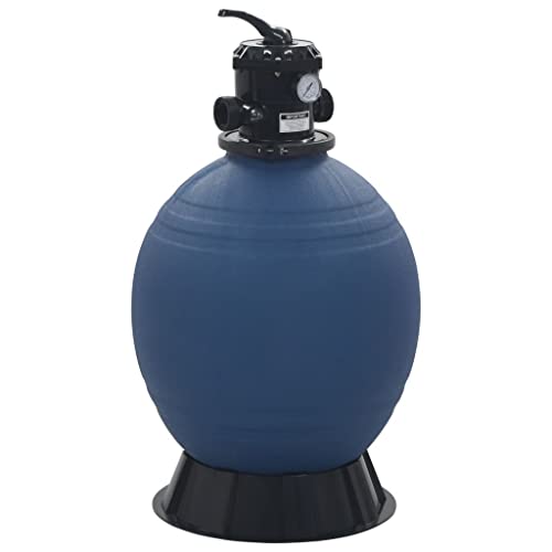 GCHDHAPB Pool Sandfilter mit 6-Positionen-Ventil, blau, 560 mm GCHDHAPB Pool Sandfilter mit 6-Positionen-Ventil, blau, 560 mm von GCHDHAPB