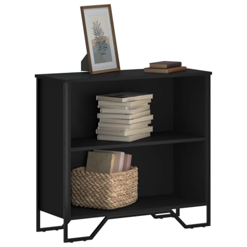 GCHDHAPB Regal, Bücherregale & Standregale, Bücherregal, Schwarz, 80 x 31 x 74,5 cm, Holzwerkstoff GCHDHAPB Regal, Bücherregale & Standregale, Bücherregal, Schwarz, 80 x 31 x 74,5 cm, Holzwerkstoff von GCHDHAPB