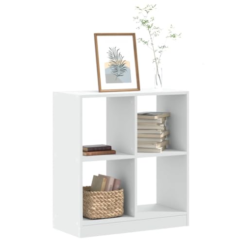 GCHDHAPB Regal, Bücherregale & Standregale, Bücherregal, weiß, 68,5 x 32 x 75 cm, Holzwerkstoff GCHDHAPB Regal, Bücherregale & Standregale, Bücherregal, weiß, 68,5 x 32 x 75 cm, Holzwerkstoff von GCHDHAPB