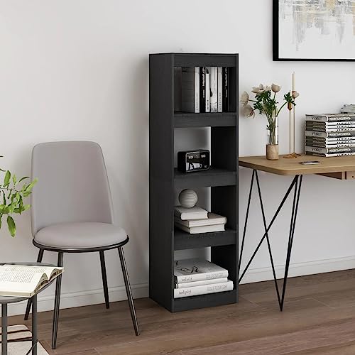 GCHDHAPB Regal, Bücherregale und Standregale, Bücherschrank, Raumteiler, Grau, 40 x 30 x 135,5 cm, Kiefernholz GCHDHAPB Regal, Bücherregale und Standregale, Bücherschrank, Raumteiler, Grau, 40 x 30 x 135,5 cm, Kiefernholz von GCHDHAPB