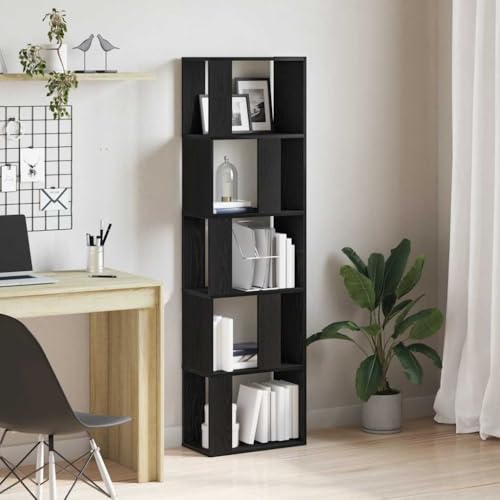GCHDHAPB Regal, Bücherregale & Standregale, Bücherschrank/Raumteiler, schwarze Eiche, 45 x 24 x 159 cm, Holzwerkstoff GCHDHAPB Regal, Bücherregale & Standregale, Bücherschrank/Raumteiler, schwarze Eiche, 45 x 24 x 159 cm, Holzwerkstoff von GCHDHAPB