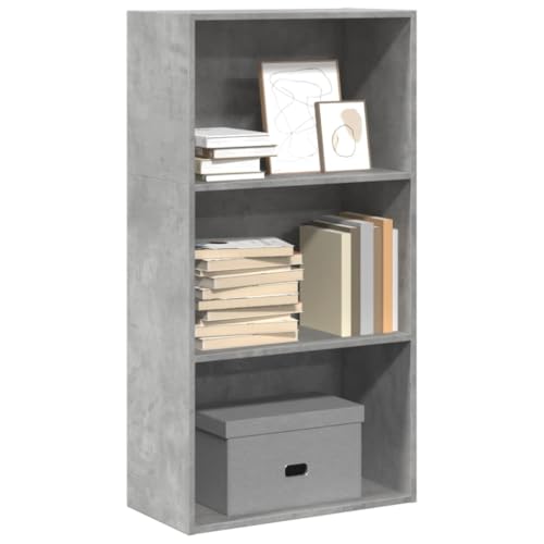 GCHDHAPB Regal für Zuhause, Bücherregale & Standregale, Bücherregal, Betongrau, 60 x 30 x 114 cm, Holzwerkstoff GCHDHAPB Regal für Zuhause, Bücherregale & Standregale, Bücherregal, Betongrau, 60 x 30 x 114 cm, Holzwerkstoff von GCHDHAPB