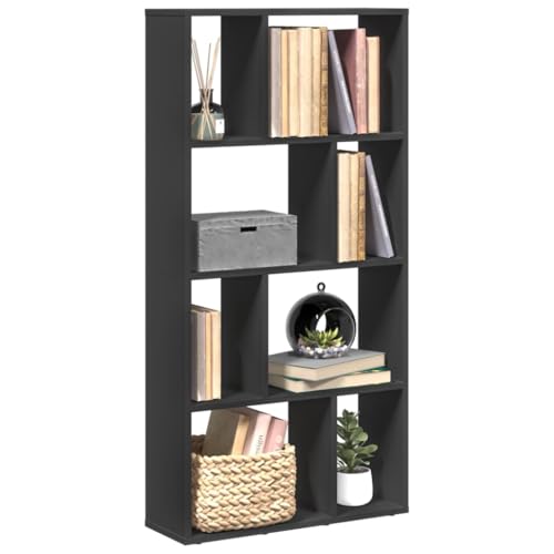 GCHDHAPB Regal für Zuhause, Bücherregale & Standregale, Bücherregal, Schwarz, 60 x 20 x 120 cm, Holzwerkstoff GCHDHAPB Regal für Zuhause, Bücherregale & Standregale, Bücherregal, Schwarz, 60 x 20 x 120 cm, Holzwerkstoff von GCHDHAPB