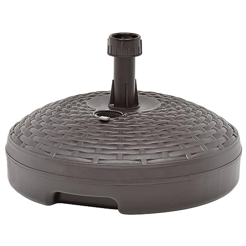 GCHDHAPB Schirmständer Sand/Wasser gefüllt 20 L braun Kunststoff Rattan GCHDHAPB Schirmständer Sand/Wasser gefüllt 20 L braun Kunststoff Rattan von GCHDHAPB