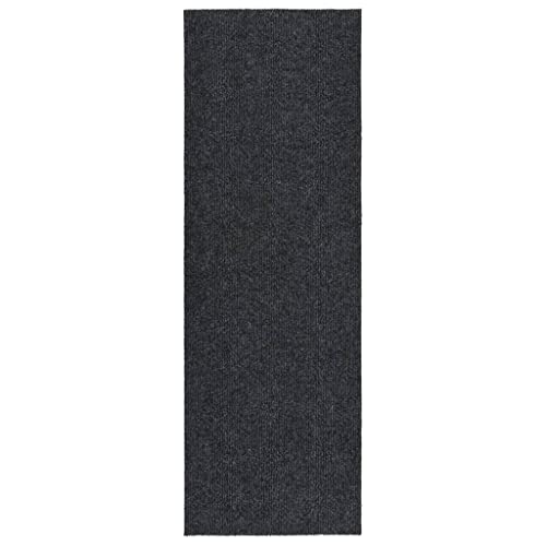GCHDHAPB Schmutzfang-Teppichläufer, 100 x 300 cm, Anthrazit, Heim- und Gartendekor-Teppiche von GCHDHAPB