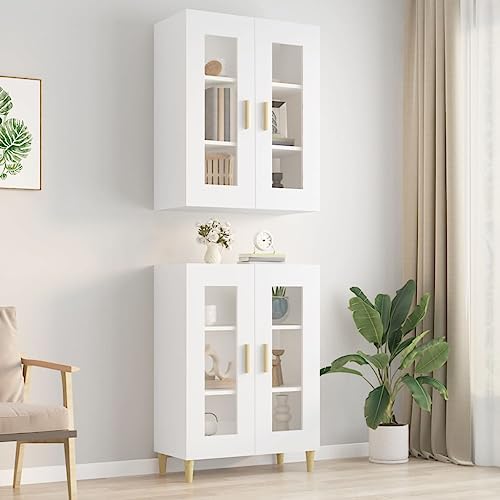 GCHDHAPB Schränke & Aufbewahrung, Buffets & Sideboards, Hängeschrank, Weiß, 69,5 x 34 x 90 cm von GCHDHAPB