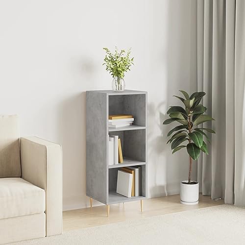 GCHDHAPB Schränke & Aufbewahrung, Buffets & Sideboards, Sideboard, Betongrau, 34,5 x 32,5 x 90 cm, Holzwerkstoff GCHDHAPB Schränke & Aufbewahrung, Buffets & Sideboards, Sideboard, Betongrau, 34,5 x 32,5 x 90 cm, Holzwerkstoff von GCHDHAPB
