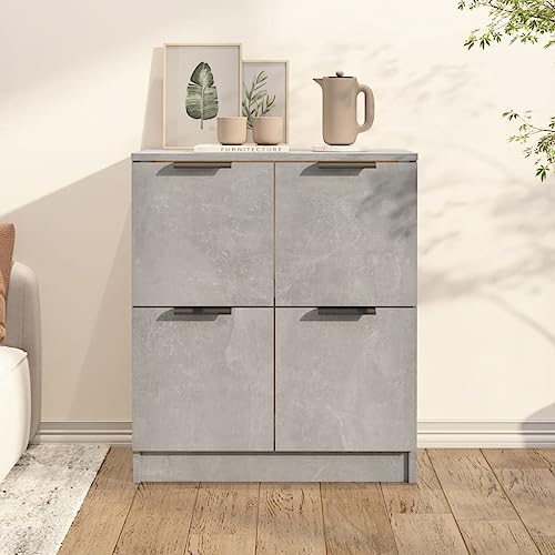 GCHDHAPB Schränke & Aufbewahrung, Buffets & Sideboards, Sideboard, Betongrau, 60 x 30 x 70 cm, Holzwerkstoff GCHDHAPB Schränke & Aufbewahrung, Buffets & Sideboards, Sideboard, Betongrau, 60 x 30 x 70 cm, Holzwerkstoff von GCHDHAPB