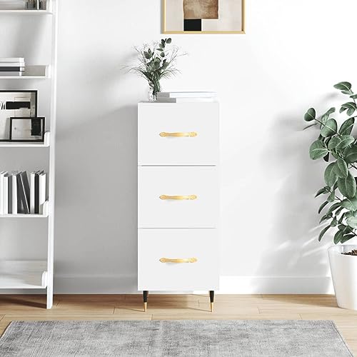 GCHDHAPB Schränke & Aufbewahrung, Buffets & Sideboards, Sideboard, Weiß, 34,5 x 34 x 90 cm, Holzwerkstoff GCHDHAPB Schränke & Aufbewahrung, Buffets & Sideboards, Sideboard, Weiß, 34,5 x 34 x 90 cm, Holzwerkstoff von GCHDHAPB